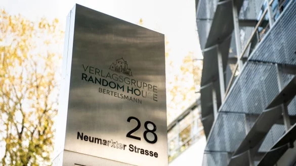 Verlagsgruppe Random House Bertelsmann - &copy; Foto: Matthias Balk/dpa