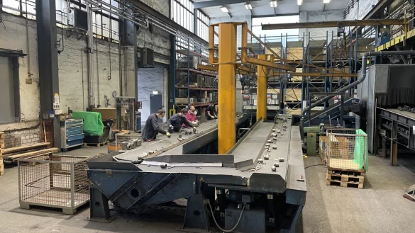 Der erste betriebliche Corona-Hotspot in Bielefeld. - &copy; Baumgarte