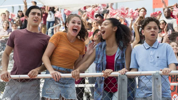 Diego Tinoco, Ronni Hawk, Sierra Capri, Jason Genao spielen in Netflix' "On my Block". - &copy; John O Flexor/Netflix