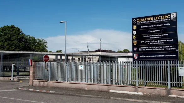 Kaserne in Illkirch - © Foto: Patrick Seeger