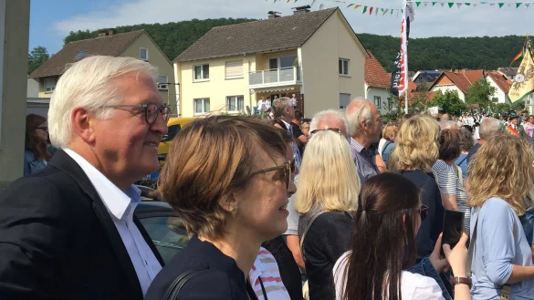 Bundespr&auml;sident Frank-Walter Steinmeier und seine Frau Elke B&uuml;denbender - &copy; J&ouml;rg Bierwirth