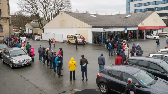 Impfzentren - &copy; Foto: Hendrik Schmidt/dpa-Zentralbild/dpa