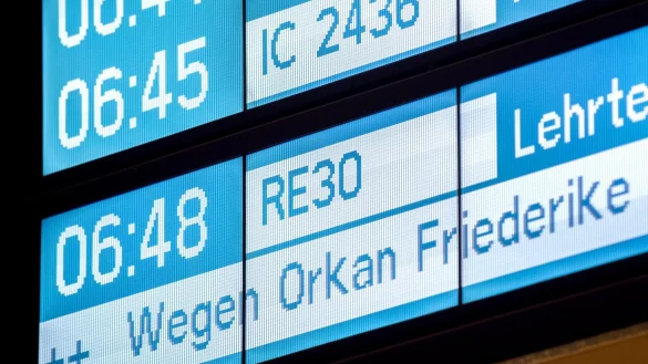 Nach Sturmtief &laquo;Friederike&raquo; - &copy; Foto: Hauke-Christian Dittrich/dpa