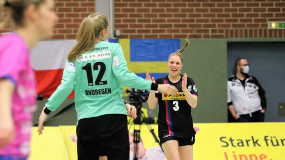 Ohne ihre Kreisl&auml;uferin Laura R&uuml;ffieux nimmt die HSG Blomberg-Lippe heute Abend Aufstellung in der Sporthalle an der Ulmenallee. - &copy; Oliver K&ouml;nig