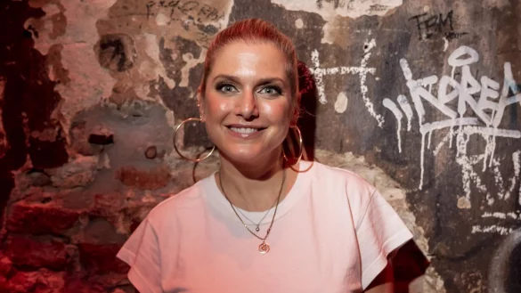 Jeanette Biedermann - &copy; Foto: Christoph Soeder/dpa