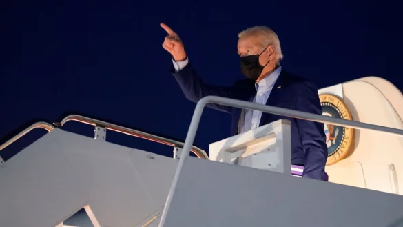 20 Jahre nach Anschl&auml;gen vom 11. September - Biden nach NewYork - &copy; Foto: Evan Vucci/AP/dpa