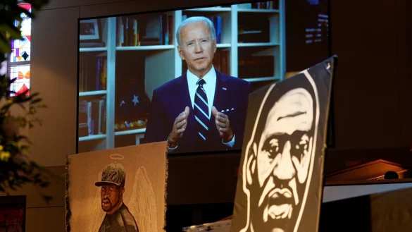 Jahrestag - &copy; Foto: David J. Phillip/AP POOL/dpa