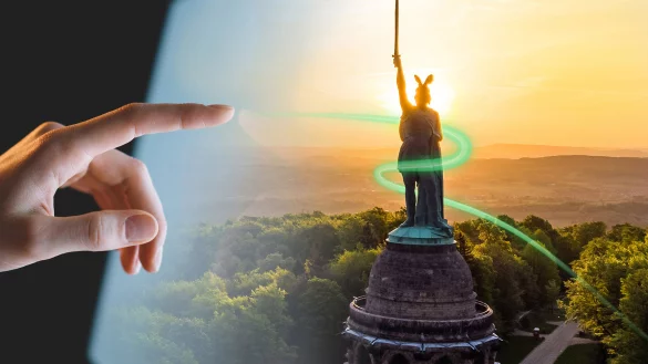 Stabsstellenleiterin Sandra M&uuml;ller und das Moderatorenteam von &bdquo;city2signs" leiten durch die Zukunftskonferenz. - &copy; Sandra M&uuml;ller