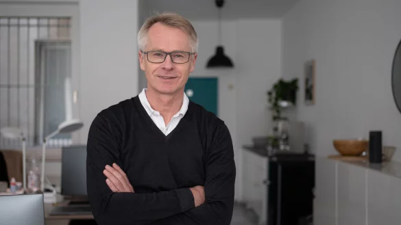 Andreas Grafemeyer wechselt aus der Bertelsmann-Kommunikation zu einem jungen Bielefelder Start-up. - &copy; Leslie Johannmeier