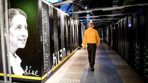 Computersystem &laquo;Lise&raquo; - &copy; Foto: Britta Pedersen/dpa-Zentralbild/dpa