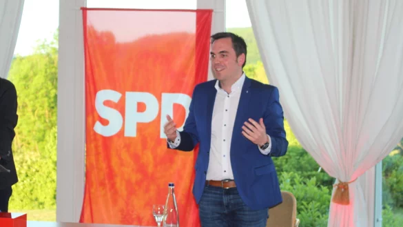 Die L&uuml;gder SPD hat Torben Blome einstimmig als B&uuml;rgermeisterkandidaten nominiert. - &copy; Michaela Wei&szlig;e(LZ)