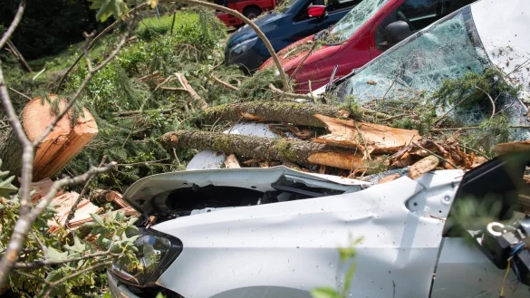 Unwetterschäden in Calw - © Foto: Sebastian Gollnow