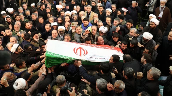 Trauerfeier - &copy; Foto: -/Office of the Iranian Supreme Leader/dpa