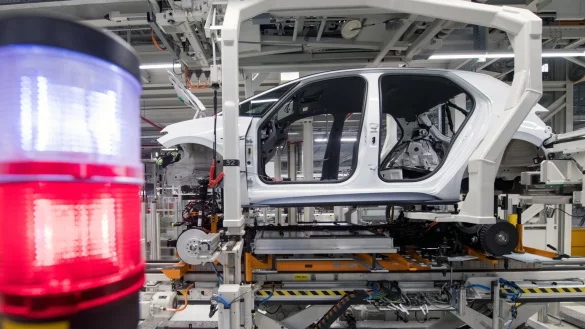 VW-Werk in Zwickau - &copy; Foto: Hendrik Schmidt/dpa-Zentralbild/dpa