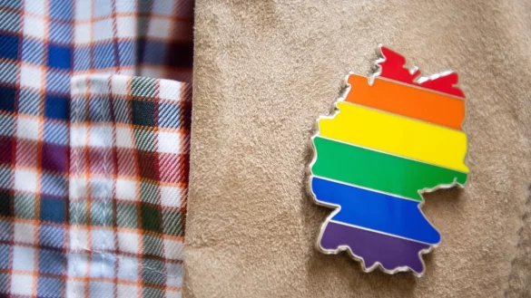 Tag gegen Homophobie - &copy; Foto: Sebastian Gollnow/dpa