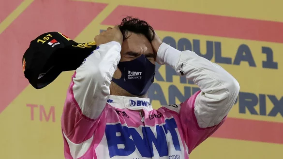 Sieger von Bahrain - &copy; Foto: Tolga Bozoglu/Pool EPA/AP/dpa