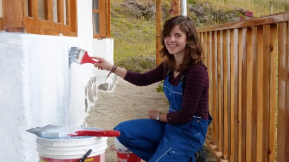 Ruth Schlegel ist nach dem Abitur f&uuml;r 12 Monate f&uuml;r ein Sozialprojekt nach Lateinamerika gegangen. - &copy; Privat