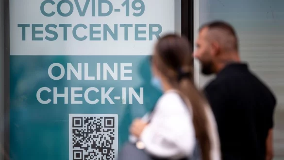 Testcenter - &copy; Foto: Marius Becker/dpa