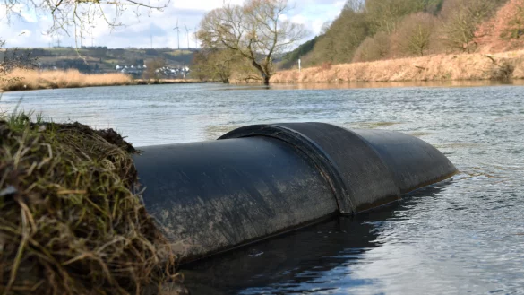 Einleitung: Der Kali- und Salz-Produzent K+S wollte eine Salzleitung an die Oberweser bauen. - &copy; Uwe Zucchi/dpa