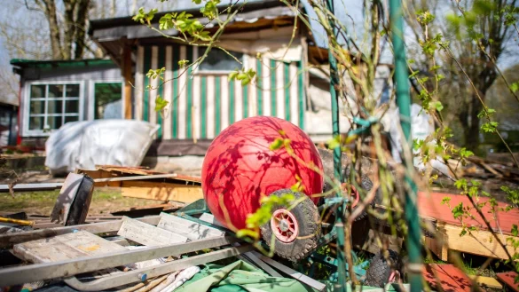 Tatort des Grauens: Unvorstellbare Szenen sollen sich auf dem Campingplatz in L&uuml;gde abgespielt haben. - &copy; DPA