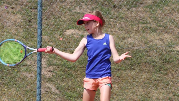 Ihr H&ouml;henflug ist erst im Halbfinale gestoppt worden: Jule Braig vom TC Herrentrup. - &copy; Oliver K&ouml;nig