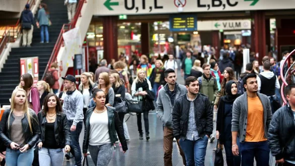 Viele Studierende: Auch die Universit&auml;t in Bielefeld hat viel Zulauf. - &copy; Archivfoto: Sarah Jonek