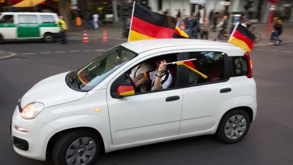 Autokorso - &copy; Foto: Florian Schuh