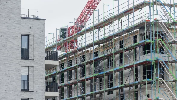 Neubauwohnungen - &copy; Foto: Rolf Vennenbernd/dpa