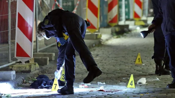 Angriff auf Touristen in Dresden - &copy; Foto: Roland Halkasch/dpa-Zentralbild/dpa