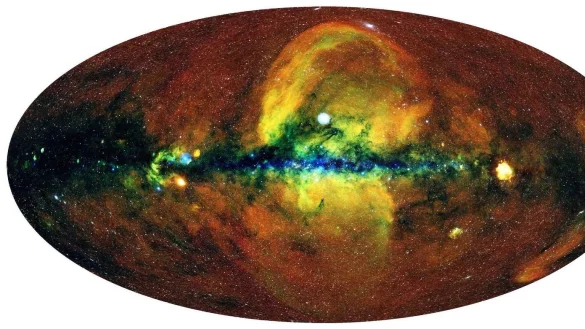 R&ouml;ntgenteleskop &laquo;eRosita&raquo; findet Gasblasen - &copy; Foto: MPE/IKI/dpa