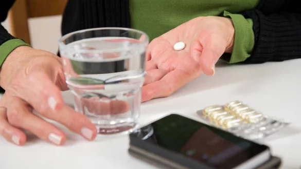 Medikament - &copy; Foto: Christin Klose/dpa-tmn