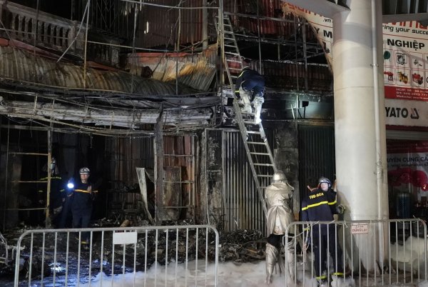 Der mutmaßliche Brandstifter wurde festgenommen (Foto aktuell). - © Hau Dinh/AP/dpa