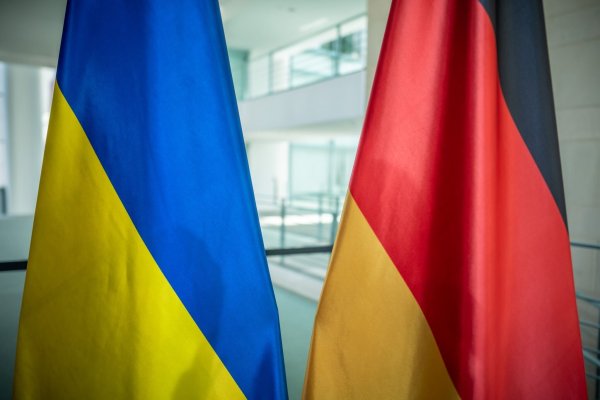 Der ukrainische Präsident Selenskyj ist in Deutschland zu Besuch. - © Michael Kappeler/dpa